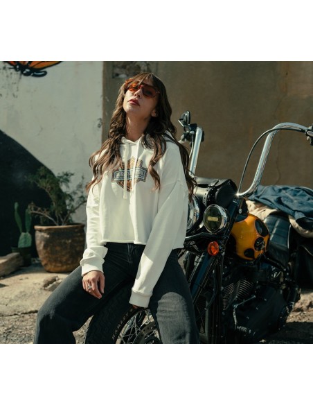 Harley-Davidson Women's Chrome Evo Sweatshirt | 96419-25VW