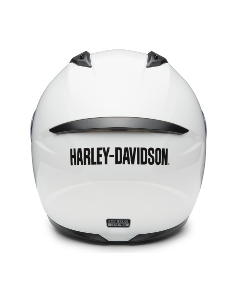 97131-26EX Casco Integral Harley-Davidson Velo H34 – Blanco Brillante