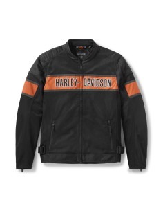 Harley-Davidson Men's Trenton Mesh Riding Jacket – Maximum Airflow