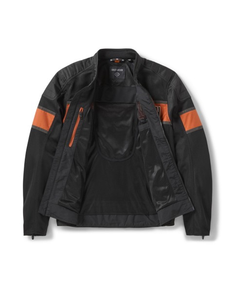Harley-Davidson Men's Trenton Mesh Riding Jacket – Maximum Airflow