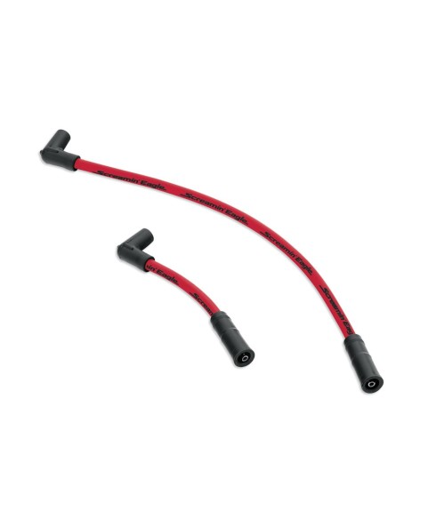 H-D SCREAMIN' EAGLE RED SOFTAIL SPARK PLUG WIRES  31967-08A