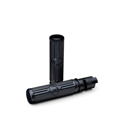 56100752 Harley-Davidson Willie G Skull Collection Grips – Black