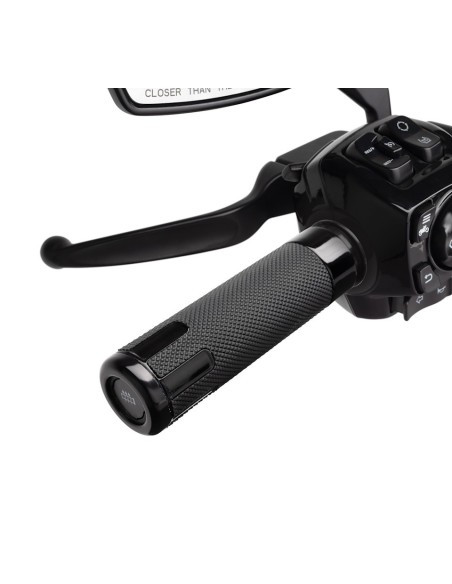 56100574 Puños Calefactados Harley-Davidson Switchback Collection – Negro Anodizado