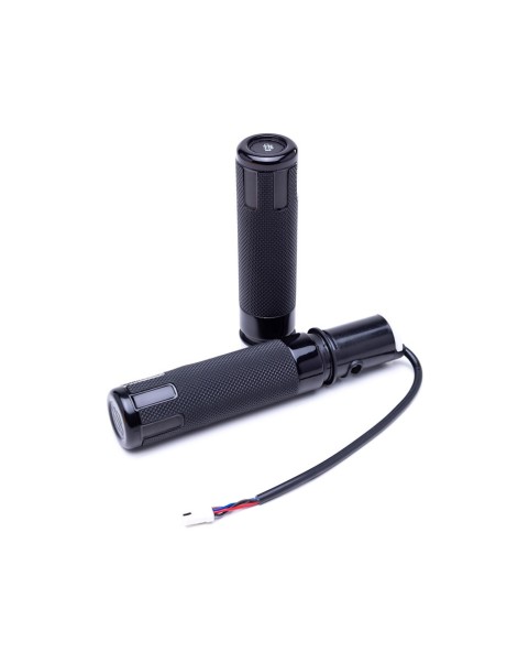 Harley-Davidson Switchback Collection Heated Hand Grips – Anodized Black