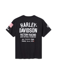 Camiseta Harley-Davidson Championship Factory Racing Team – Negro | 96780-26VM 2