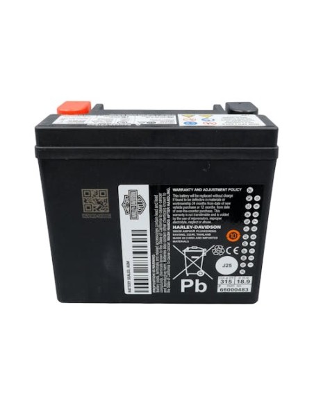 HARLEY DAVIDSON AGM BATTERY SEALED 17,5 AH 66000483