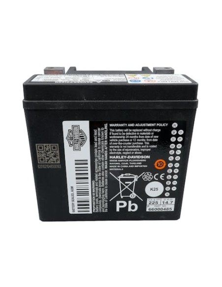 HARLEY DAVIDSON BATTERY SEALED 12 AH