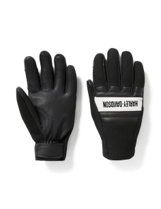 97185-25VM Guantes Harley Davidson Dyna Knit Riding - Piel y Punto con D3O® Ghost™
