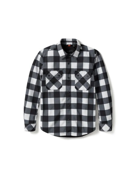 Harley Davidson Mesh Operative Riding Shirt Jacket Plaid black/white  97137-25VM
