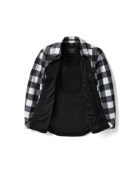 Harley Davidson Mesh Operative Riding Shirt Jacket Plaid black/white  97137-25VM