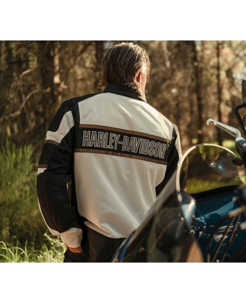 Harley-Davidson Siebla Trenton Mesh Riding Jacket for Men 97121-26VM