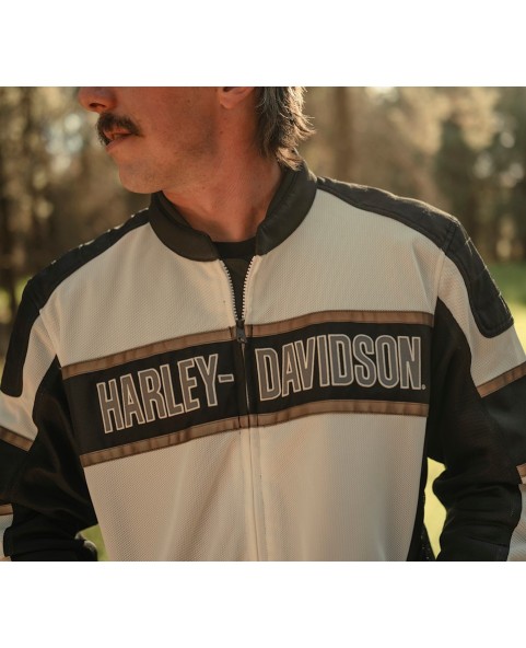 Harley-Davidson Siebla Trenton Mesh Riding Jacket for Men 97121-26VM