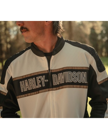 Chaqueta de Moto Harley-Davidson Trenton Mesh Riding Jacket Hombre 97121-26VM
