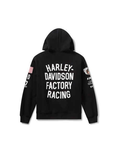 Sudadera con Capucha Harley-Davidson Siebla Factory Racing Fanwear Hoodie Unisex 96369-26RX