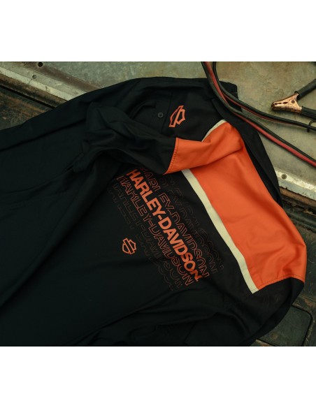 Harley-Davidson Siebla TECH COOLMAX Color Blocked Shirt 96199-26VM | Ventilated