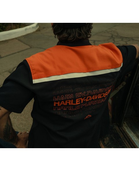 Harley-Davidson Siebla TECH COOLMAX Color Blocked Shirt 96199-26VM | Ventilated