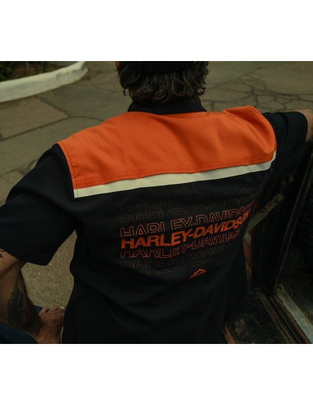 Harley-Davidson Siebla TECH COOLMAX Color Blocked Shirt 96199-26VM | Ventilated