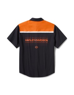Camisa Harley-Davidson TECH COOLMAX Color Blocked Shirt Hombre 96199-26VM 2