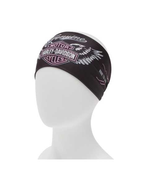 97654-26VW - Harley-Davidson Winged Bling Headband for Women