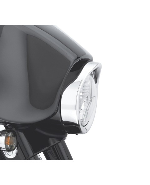 HARLEY DAVIDSON 7-INCH VISOR-TYPE HEADLIGHT TRIM BELT