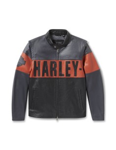 Harley-Davidson Essential Convertible Leather Jacket | 97017-25VM | Harley-Davidson Siebla