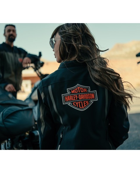 97157-25VW - Chaqueta de Moto Textil Impermeable Harley-Davidson para Mujer