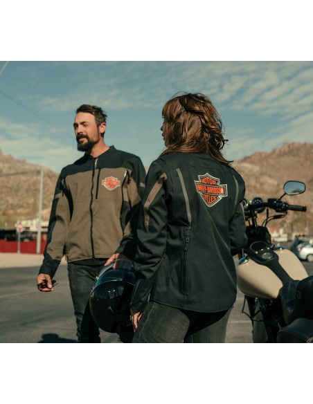 97157-25VW - Chaqueta de Moto Textil Impermeable Harley-Davidson para Mujer