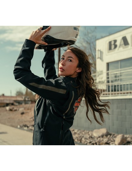 Harley-Davidson Waterproof Textile Riding Jacket Women | 97157-25VW | Harley-Davidson Siebla