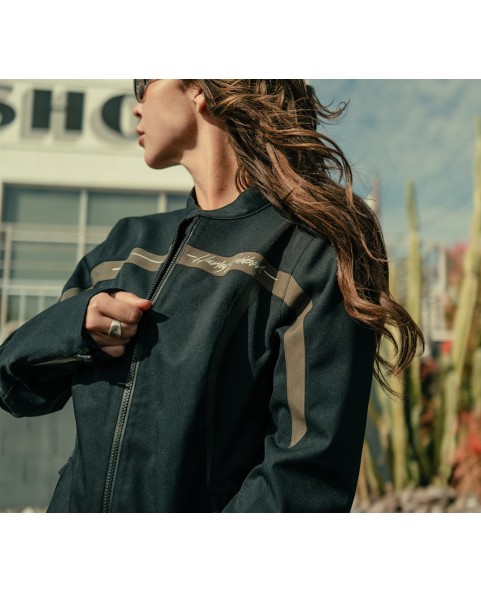 97157-25VW - Chaqueta de Moto Textil Impermeable Harley-Davidson para Mujer
