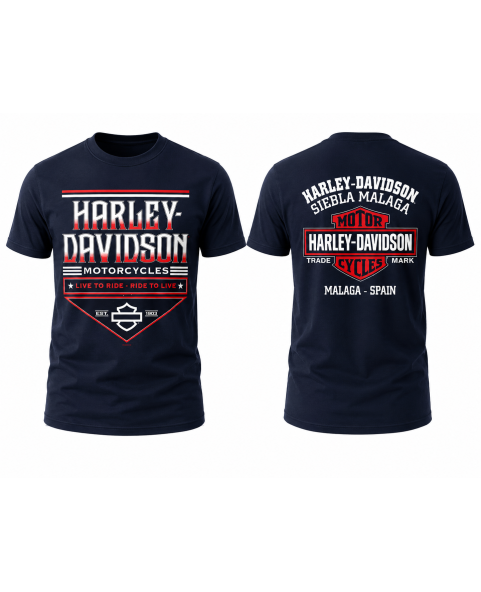 CAMISETA HARLEY DAVIDSON SIEBLA OFICIAL SALUTE SUM26