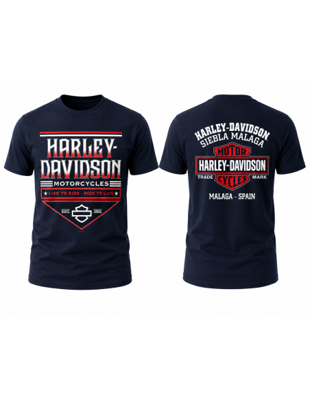 HARLEY DAVIDSON SIEBLA OFFICIAL SALUTE SUM26 T-SHIRT