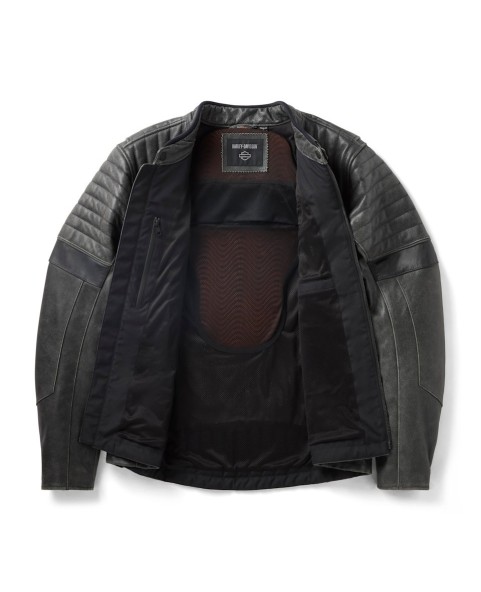 HARLEY DAVIDSON PASSING LINK III MEN'S LEATHER JACKET 98001-26VM