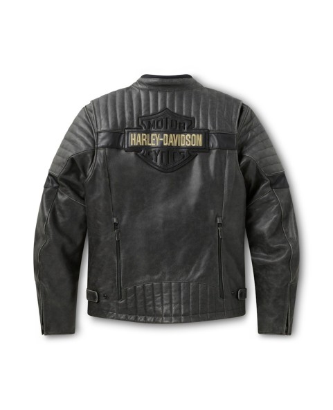 HARLEY DAVIDSON PASSING LINK III MEN'S LEATHER JACKET 98001-26VM