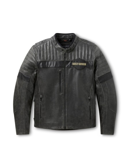 HARLEY DAVIDSON PASSING LINK III MEN'S LEATHER JACKET 98001-26VM