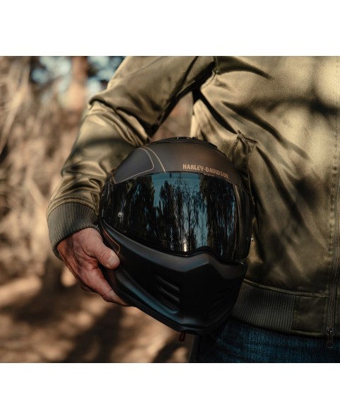 Harley-Davidson Willie G Dark Custom Division X15 Full Face Helmet
