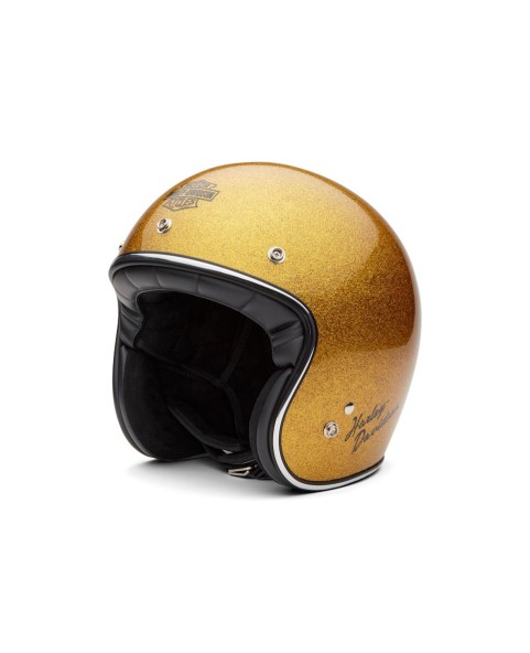 97165-26EX Casco 3/4 Harley-Davidson Ace C02 Gold Flake