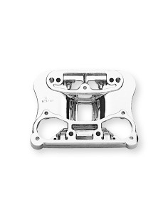 Alojamiento inferior de la caja balancines cromada