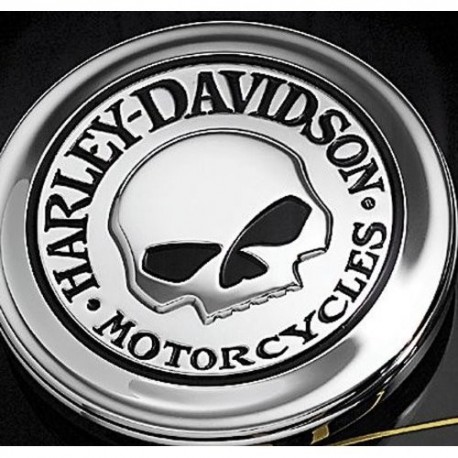 99670-04 EMBELLECEDOR DEL TAPÓN del combustible -  Willie G Skull HARLEY DAVIDSON