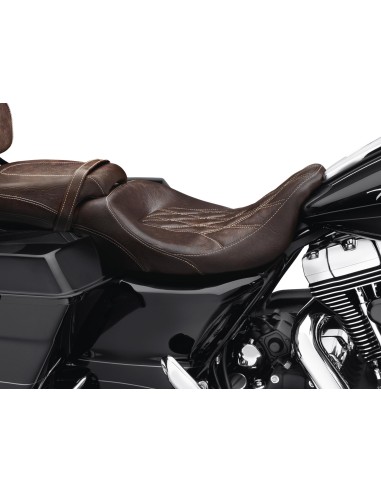 Asiento individual de perfil bajo Marrón Caoba