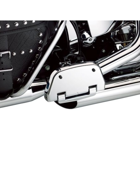 Paneles cromados para las esrtriberas del acompañante