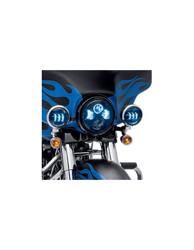 Faros Auxiliares Daymaker de leds 4" negros