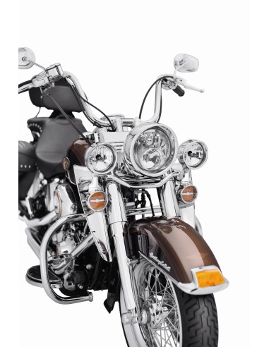 Deflectores cromados para horquilla