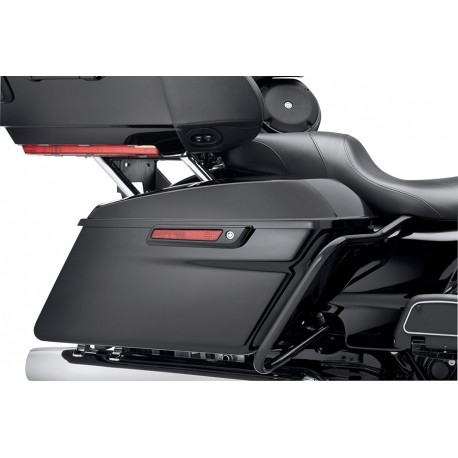 KIT DE CIERRE Y BISAGRA PARA ALFORJAS – NEGRO BRILLANTE