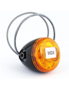 Intermitente trasero negro leds con luz de freno