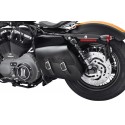 Single-Sided Swingarm Bag (Black Leather)
