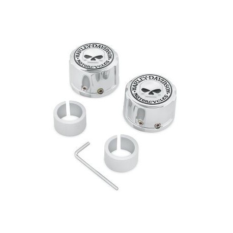 Tapas de eje delantero Willie G. Skull