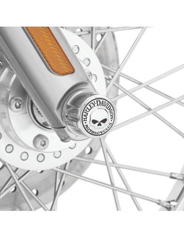 Tapas de eje delantero Willie G. Skull