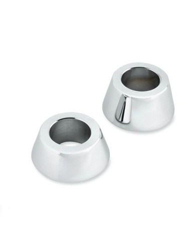 Separadores de la rueda delantera cromados