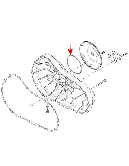 Junta tapa embrague XL