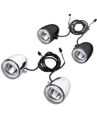 Luces auxiliares de 2.5" cromadas